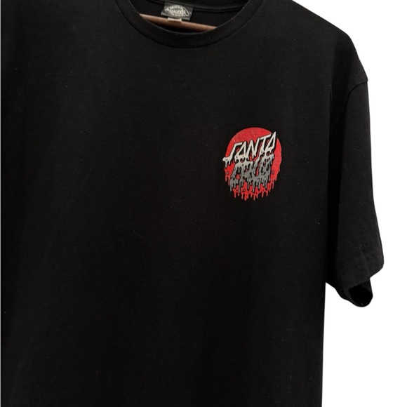 Santa Cruz Skateboards Men’s Black Graphic T-Shirt - Picture 3 of 5